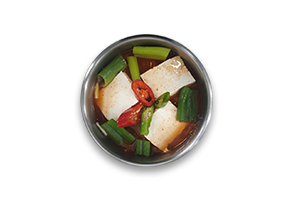 Raw meat kimchi stew